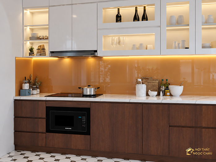 Tủ bêp laminate-Anh Cường